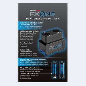 BaBylissPRO&reg; FXONE Dual-Battery Charging Prepack (Limited Edition), , hi-res